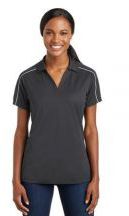 Sport-Tek� Ladies Micropique Sport-Wick� Piped Polo